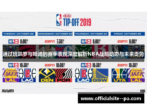 通过班凯罗与哈迪的赛季表现深度解析NBA战局动态与未来走势