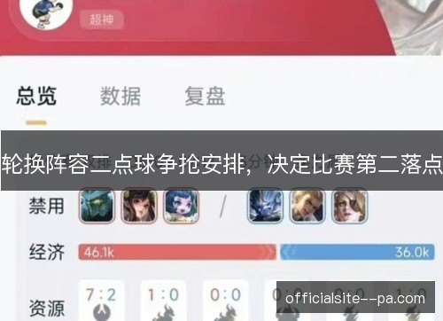 轮换阵容二点球争抢安排，决定比赛第二落点